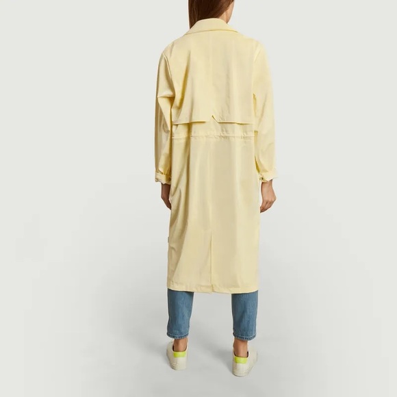 NWT Rains String Overcoat in Pearl - Picture 2 of 9